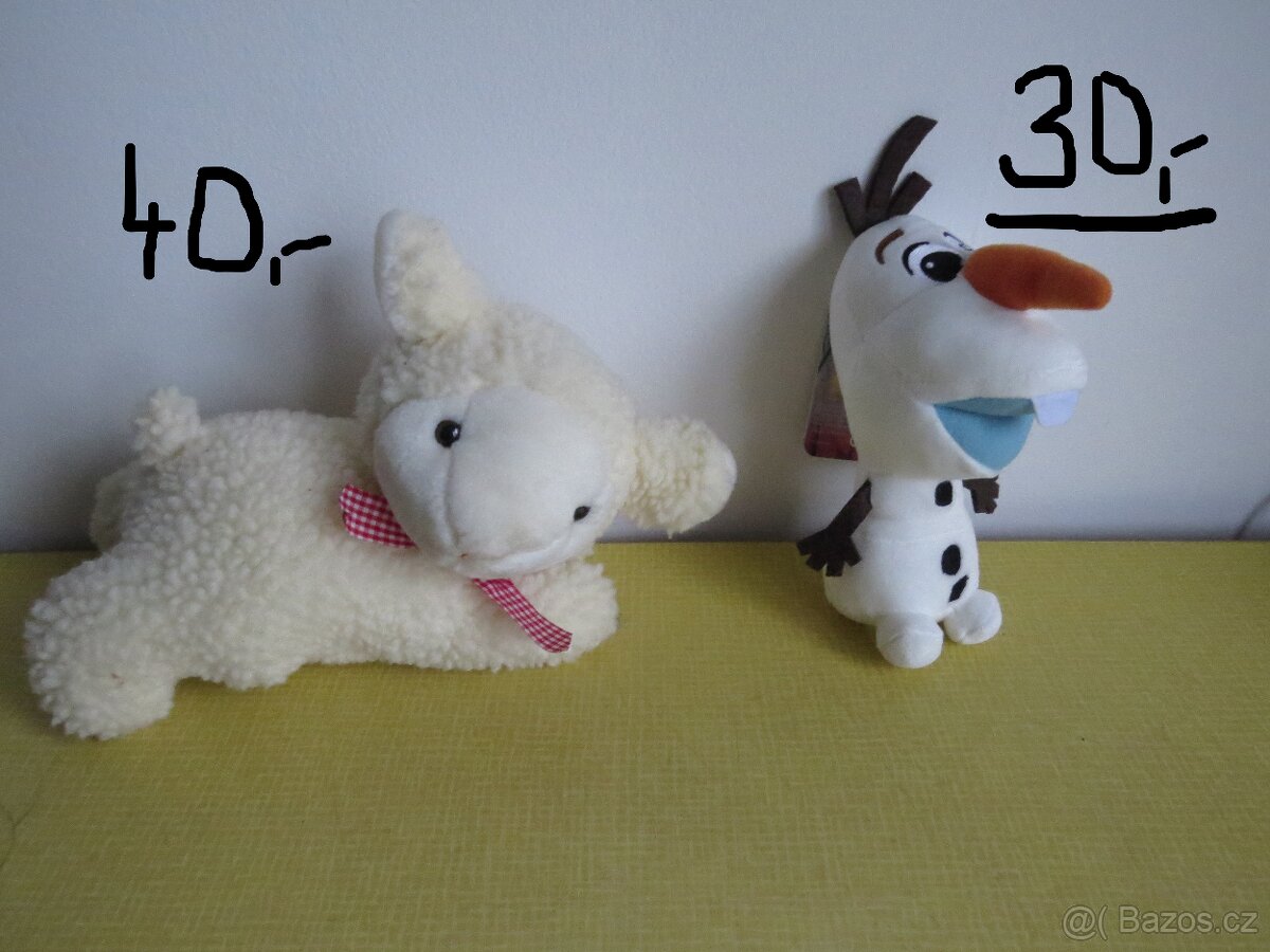 Plyšáci, hračky pro miminka