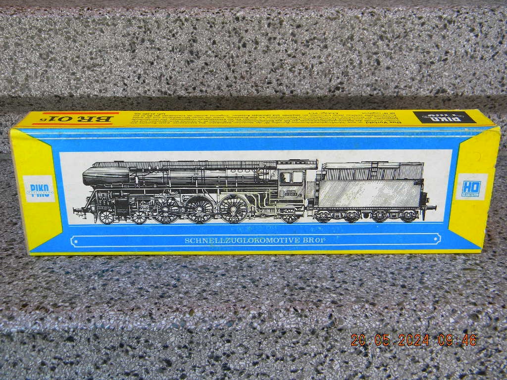 PIKO BR01, 03, 41 - krabice od parní lokomotivy - koupím