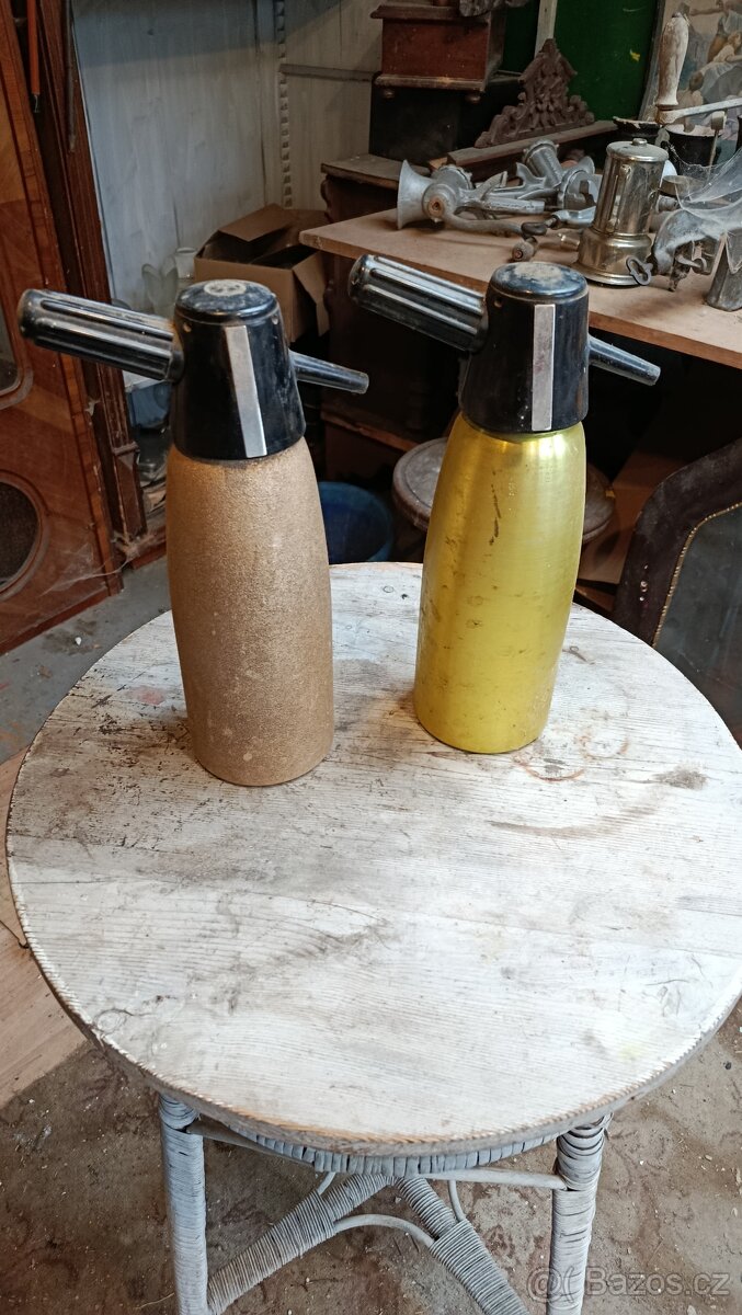 Retro Sifonové Láhve / Sodovky (2 ks)