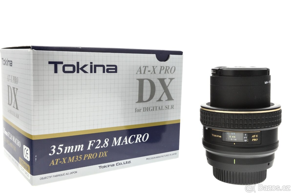 TOKINA 35mm f/2.8 AT-X M35 MACRO PRO DX pro Nikon F