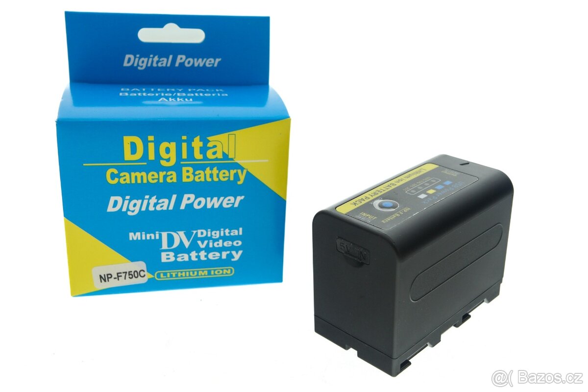 BATMAX USB-F770C NP-F770 baterie 6400 mAh s USB-C