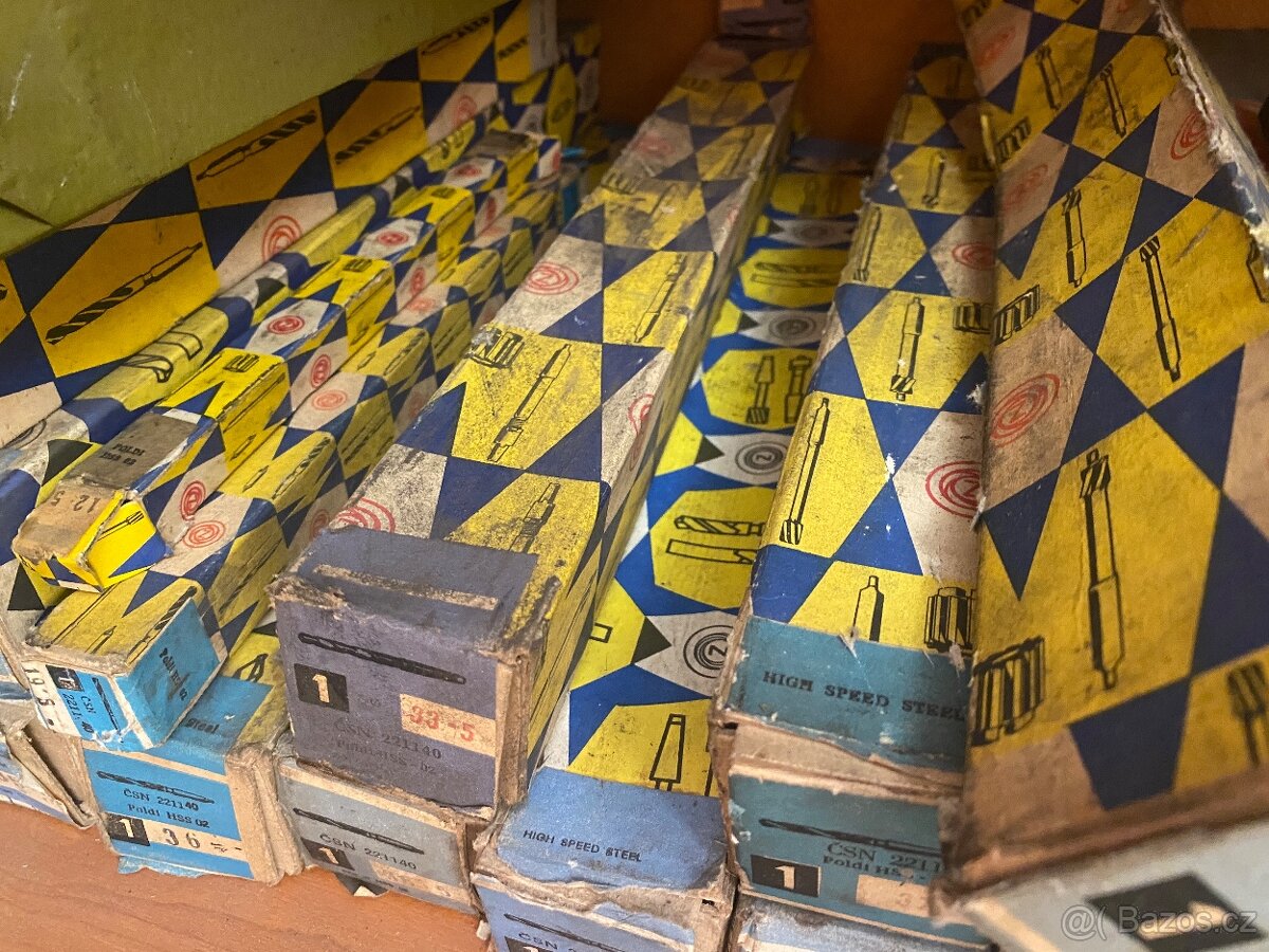 Vrtáky kuželová stopka MK POLDI NOVÉ - velké průměry