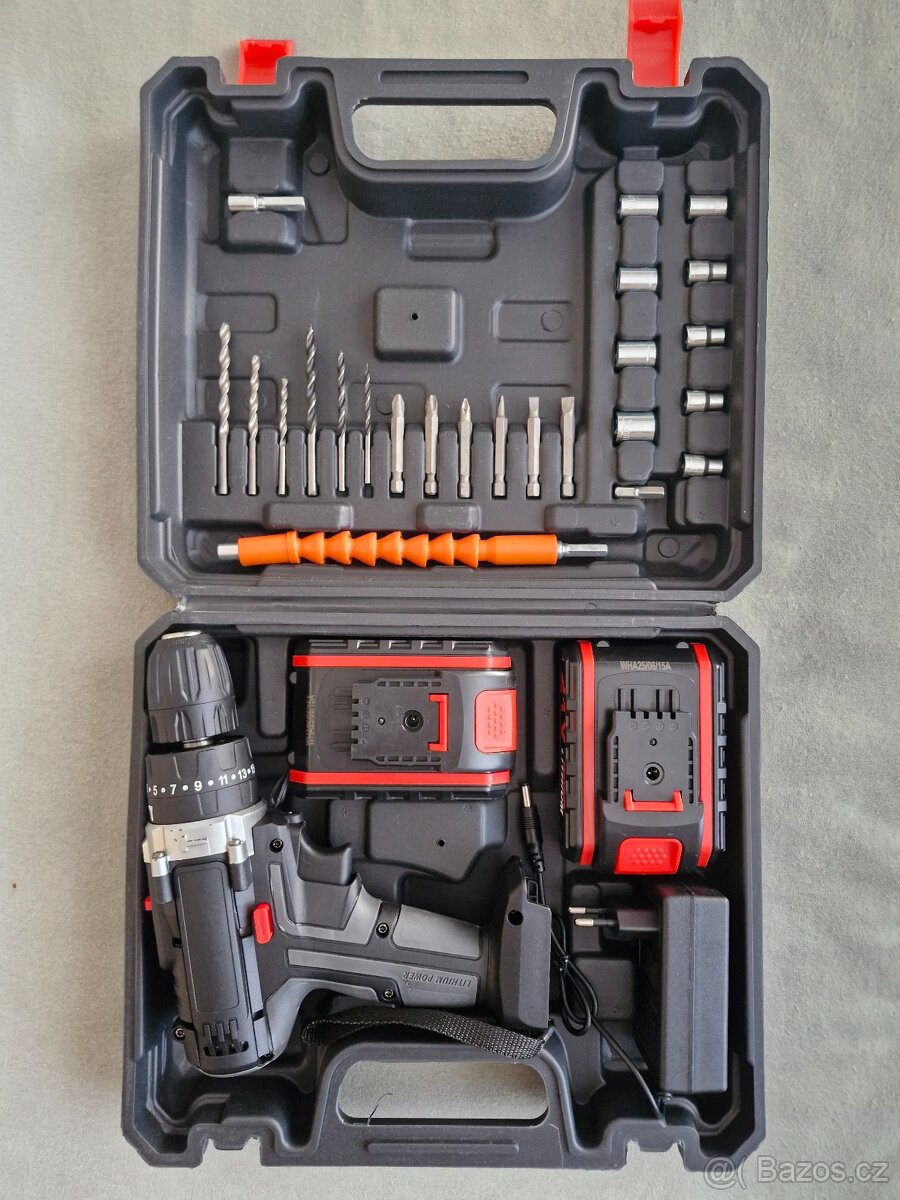 Multifunkční vrtačka lithiová