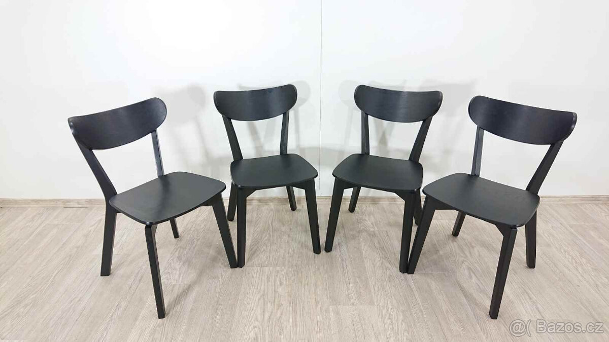 Černá jídelní židle Roxby – Actona cena za kus