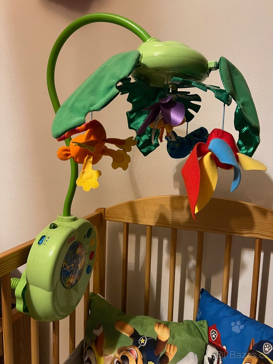 Kolotoč nad postýlku FISHER PRICE RainForest