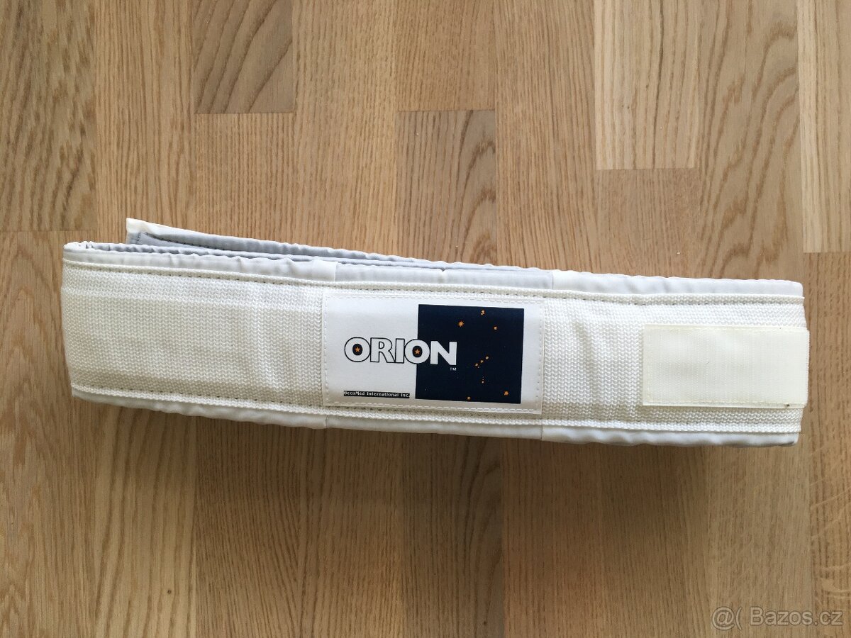 Zpevňující bederní pás Orion, bílý, velikost XXL