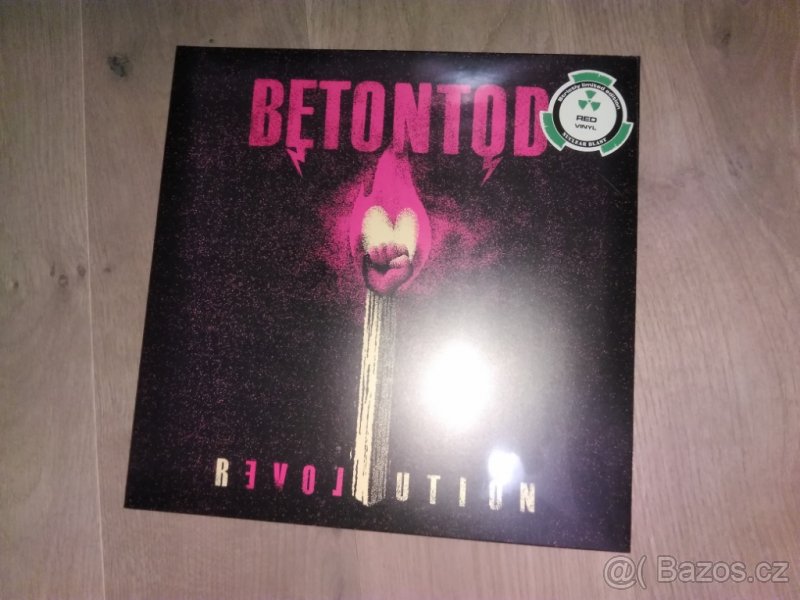 Betontod - Revolution red limited LP/vinyl