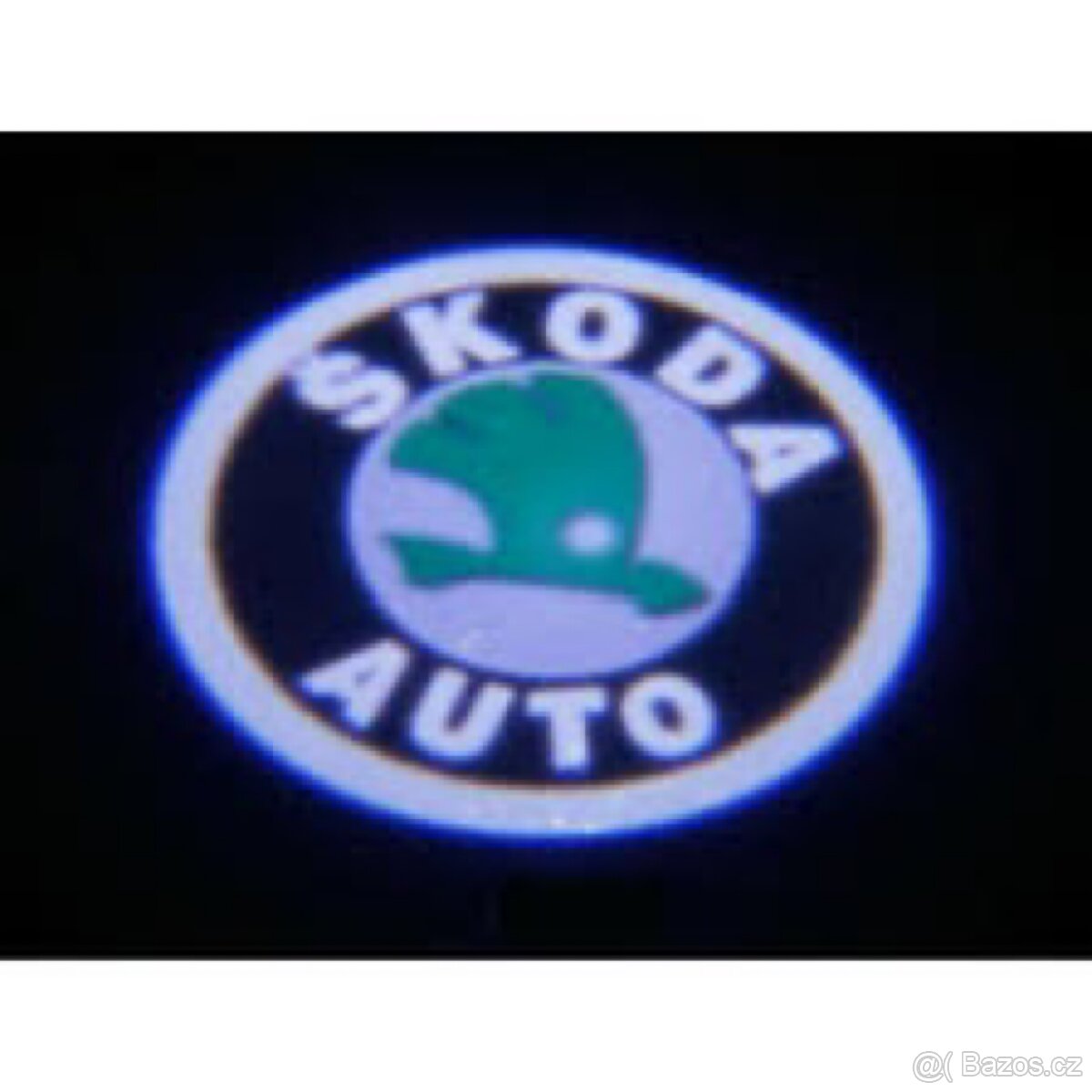 Led Logo Škoda do dveří