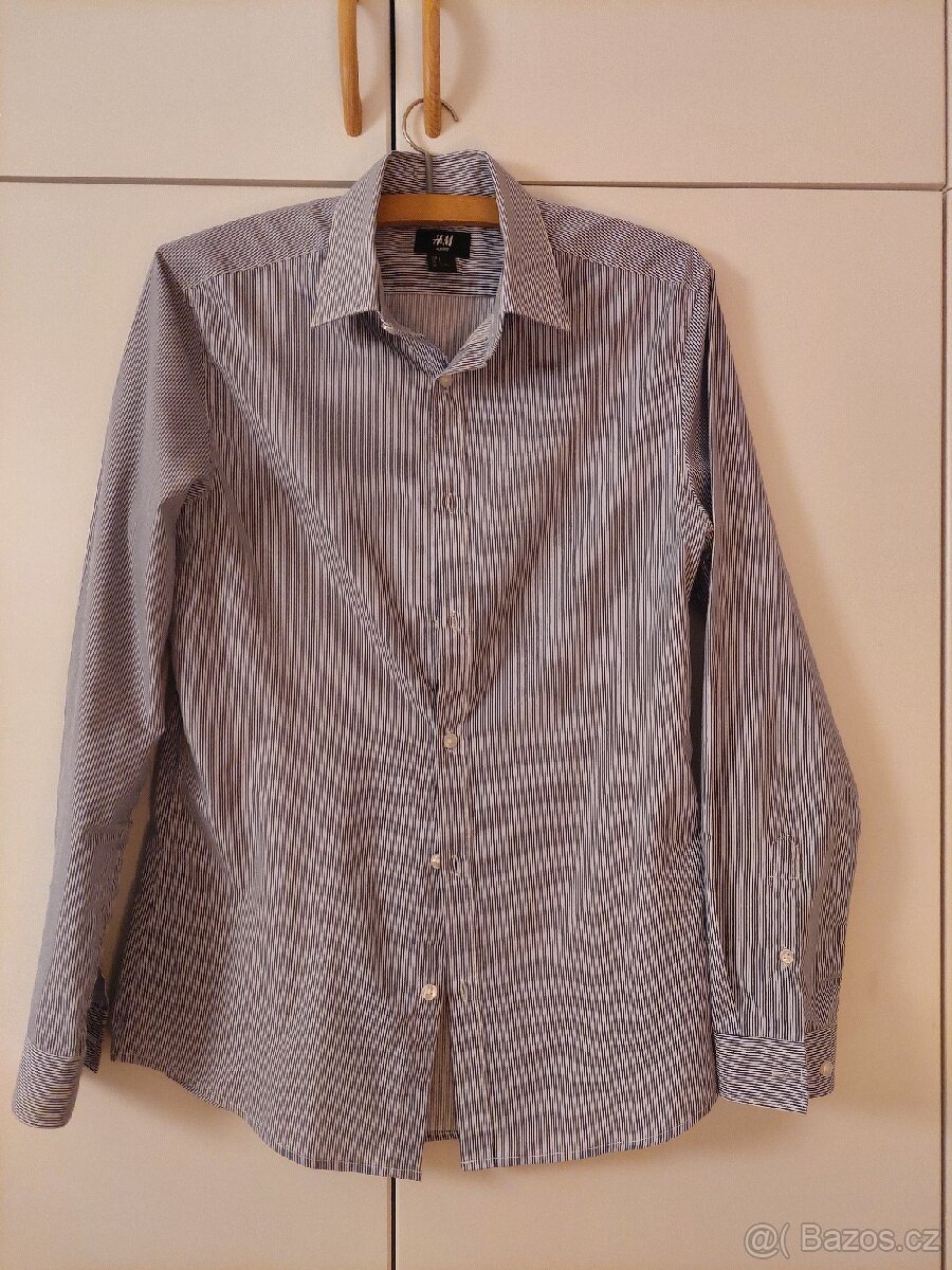 Košile pánská S H&M pruhovaná
