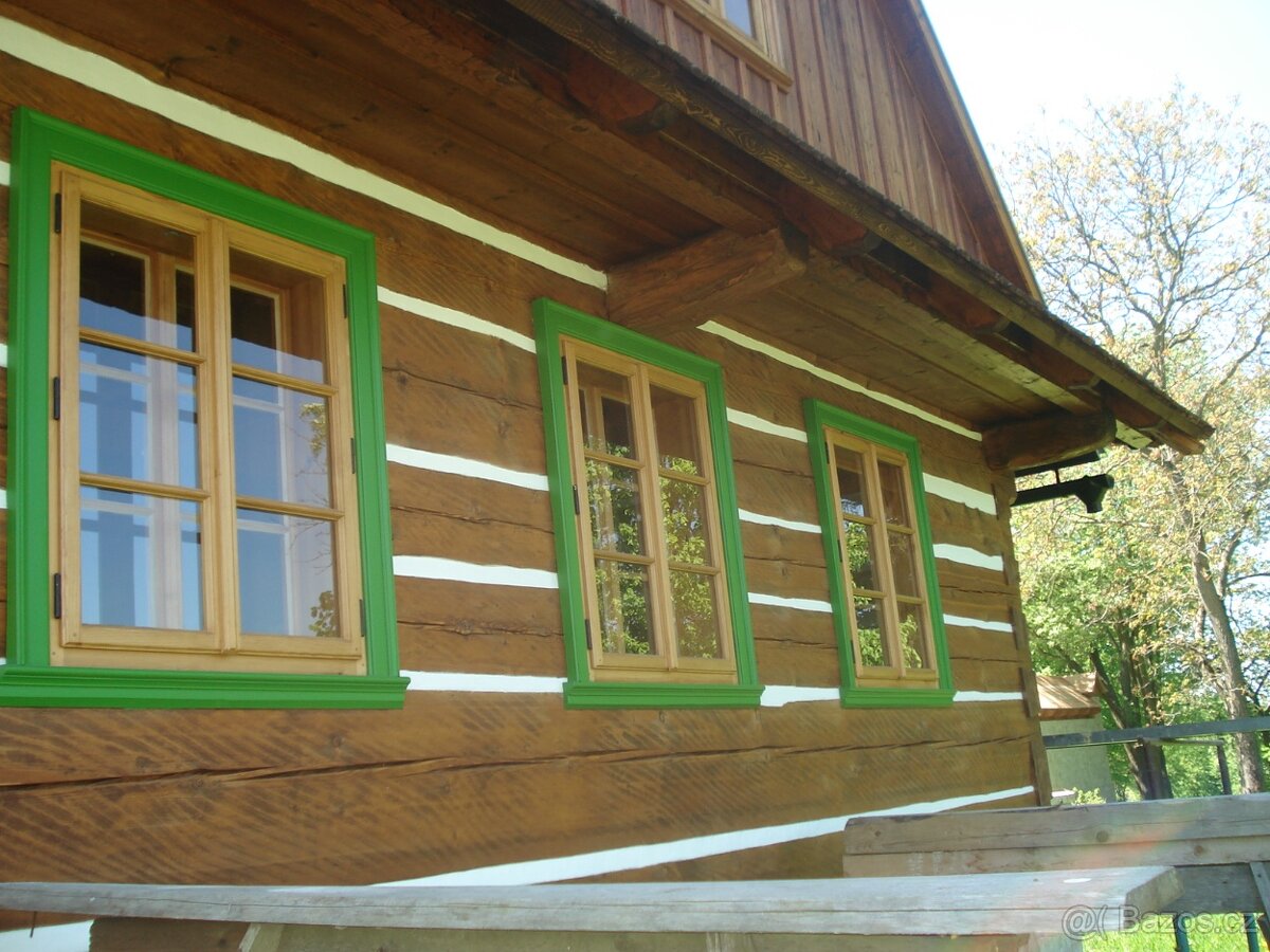 Śpaletová-kastlová okna