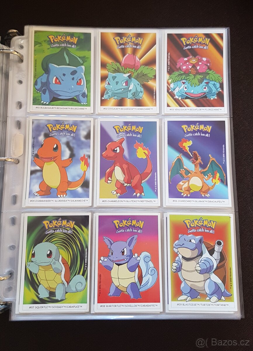 Pokémon - Dunkin - kompletní sbírka 1- 150