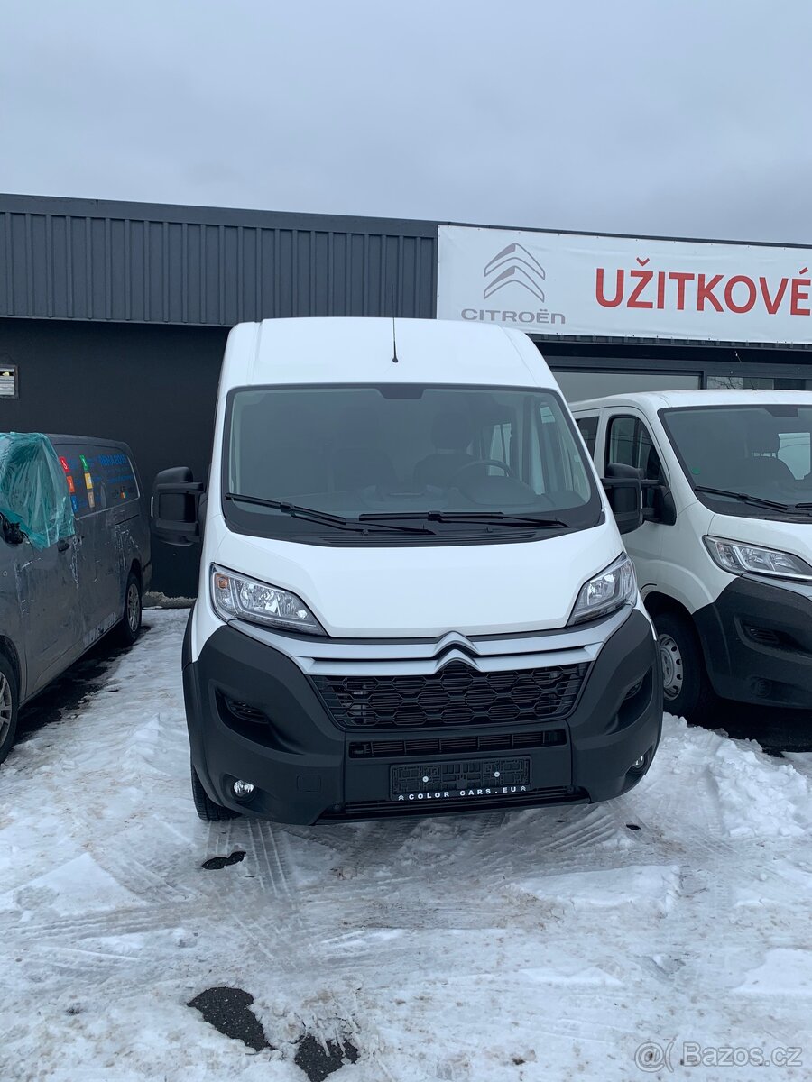 Stavební vůz Citroen Jumper, první majitel bez DPH slevněno