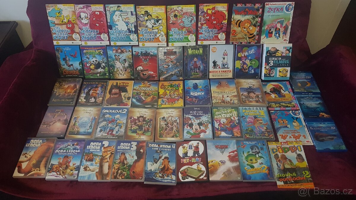 Pohádky na DVD - za 49ks