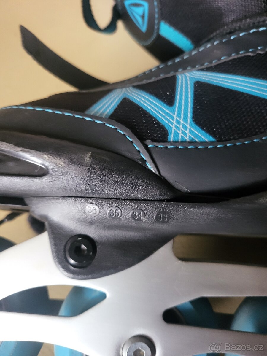 Prodam junior brusle - Firefly FF Alu Girl velikost 33,34,35