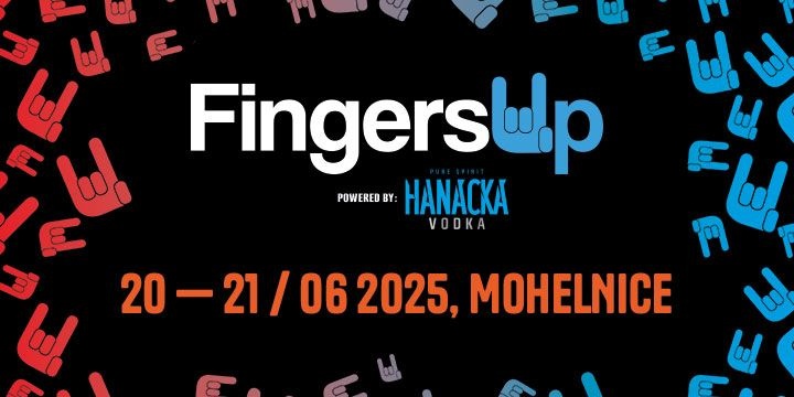 Fingers Up 2025 Mohelnice dvě vstupenky