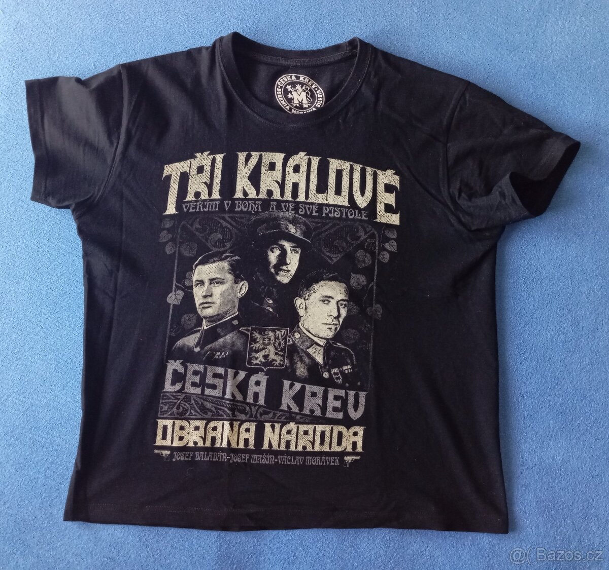 Tričko historie Anthropoid, Tři králové, Armáda, knihy