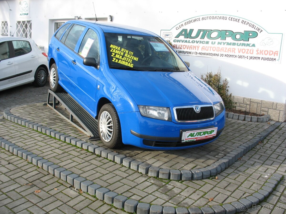 Fabia combi 1,2-47 kW, 39.000,-Kč