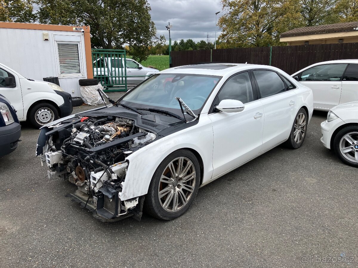 AUDI A8 4.0-2015-KOUPÍM NÁHRADNÍ DÍLY NA PŘEDNÍ ČÁST