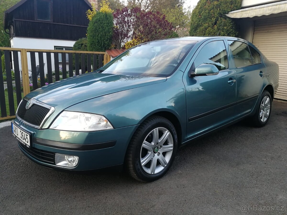 OCTAVIA II 1.6MPI BENZÍN 75KW R.V10/2008 186900KM TOP VÝBAVA