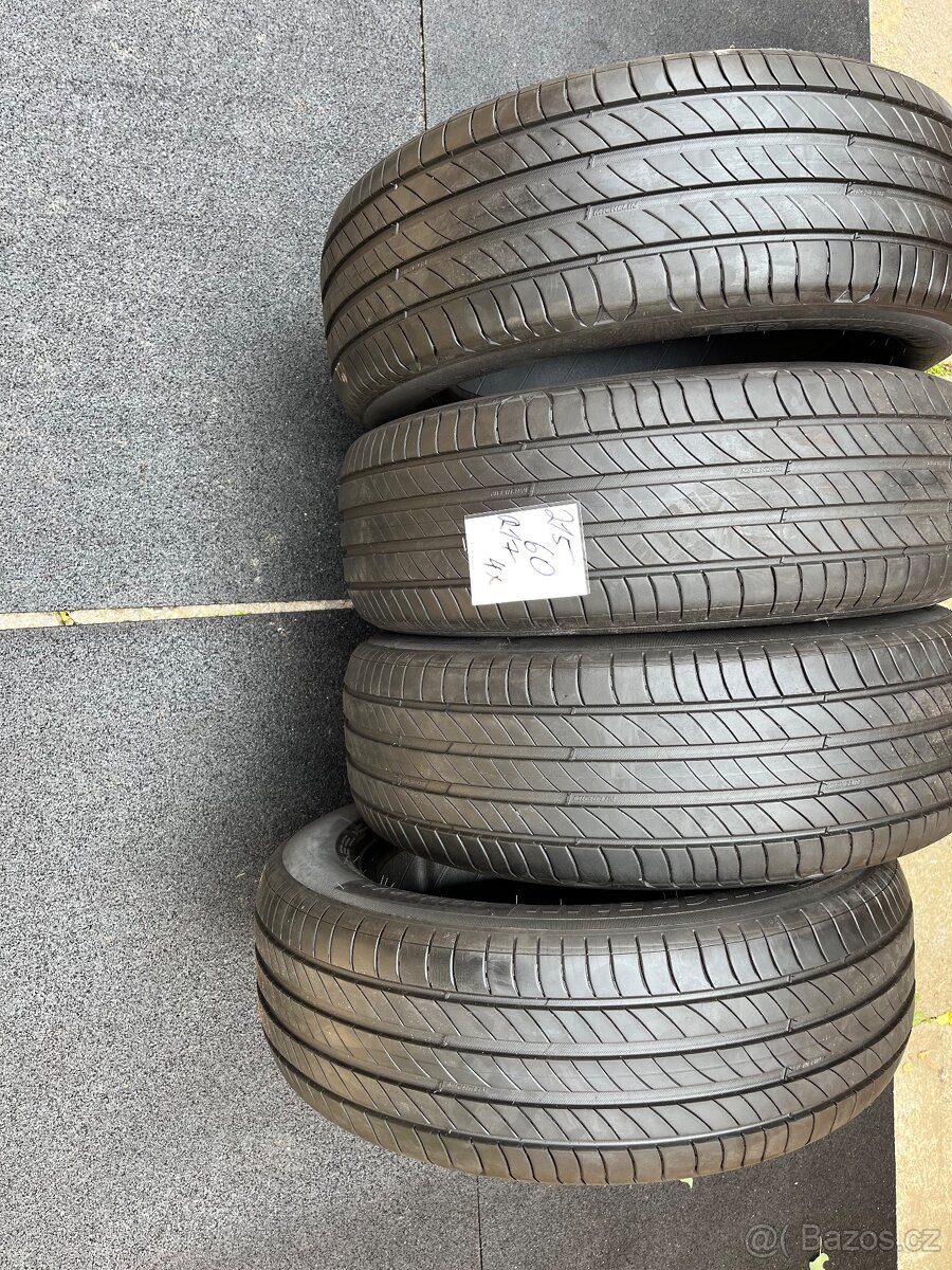 Pneumatiky 215/60/17 michelin primacy4 letní