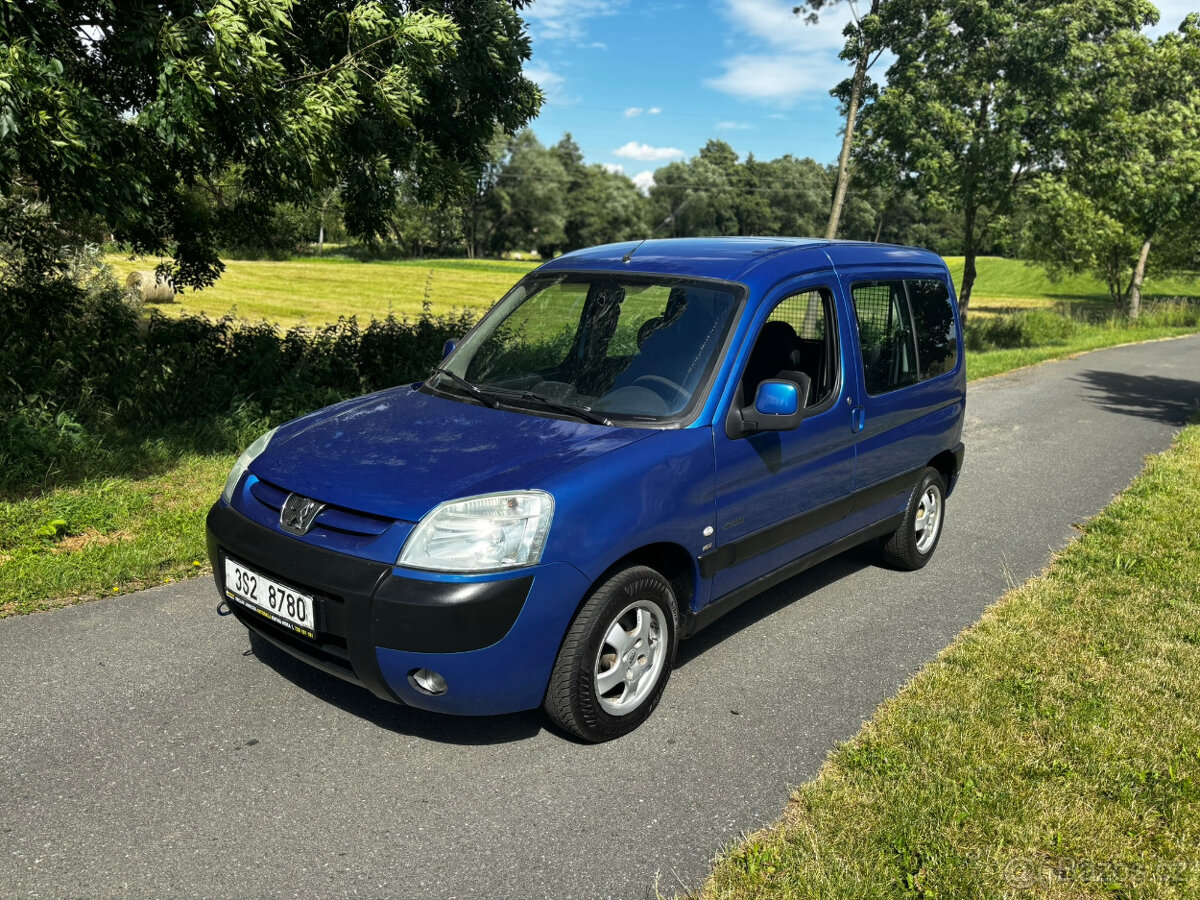 Peugeot Partner 2.0HDi 66kW, Klima,Tažné,1. Majitel,Nová STK