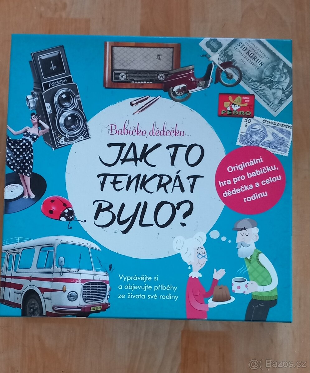 Společenská hra Babičko, dědečku...Jak to tenkrát bylo?