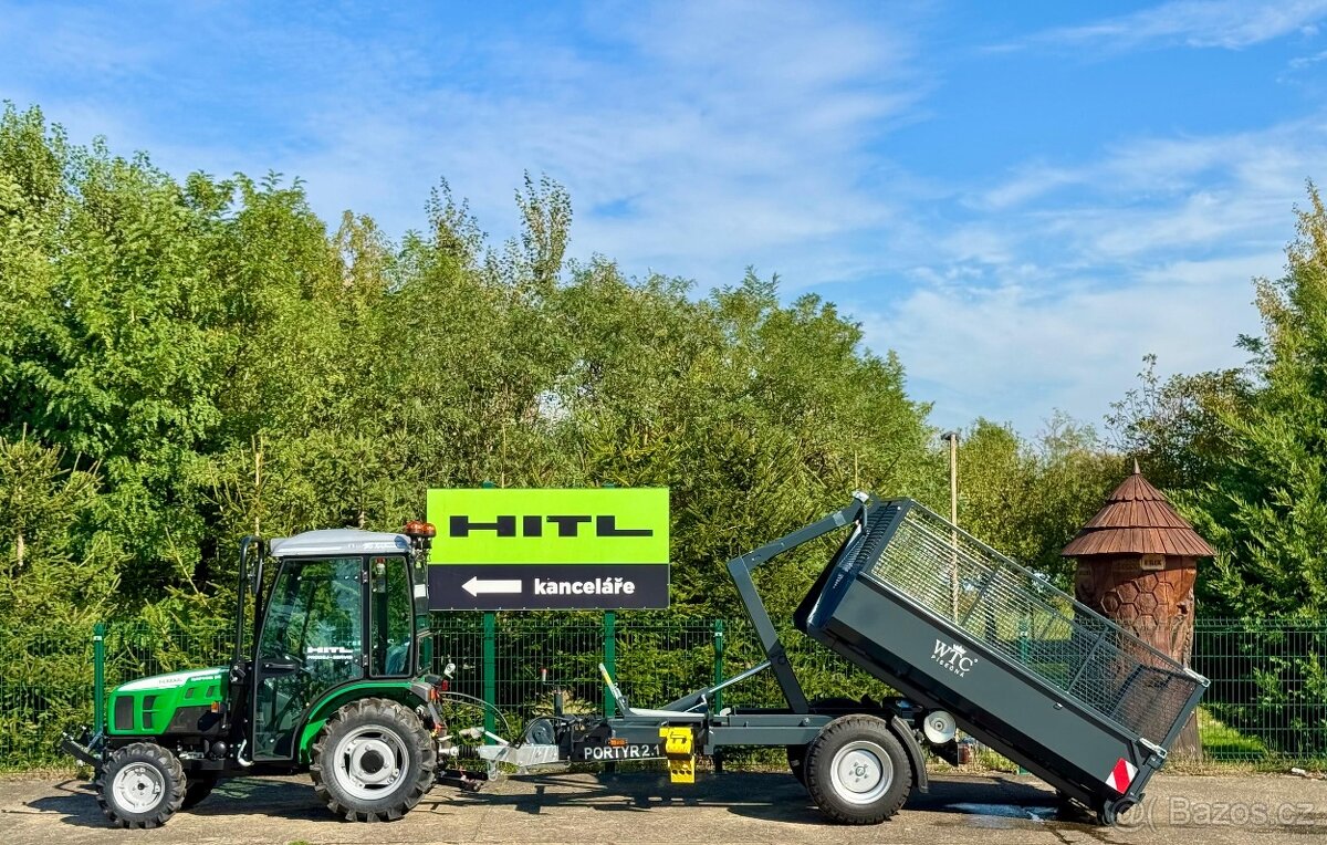 traktorový nosič kontejnerů Portýr 2.1