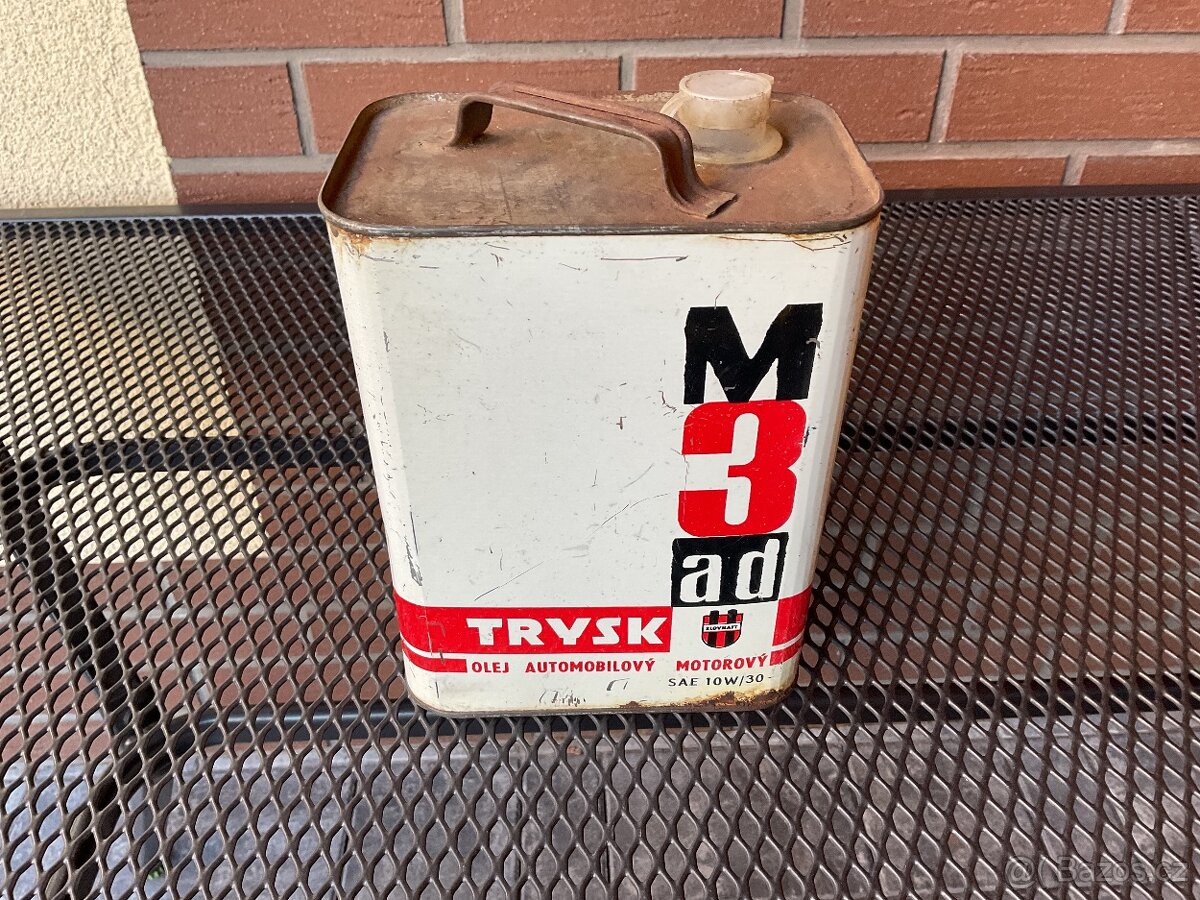 Plechovka od oleje TRYSK