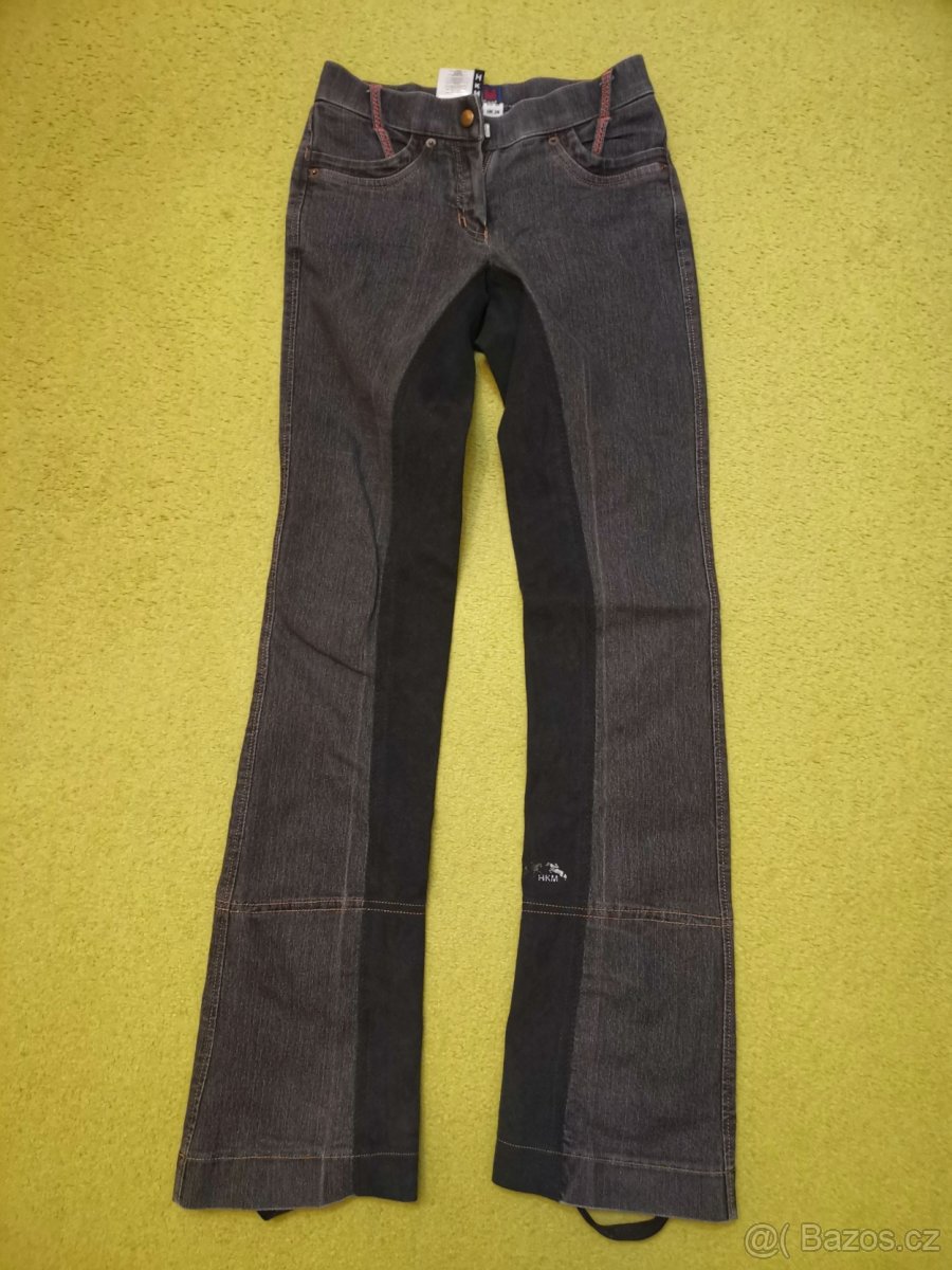 Rajtky-Jezdecké kalhoty HKM Pro-team,vel.34