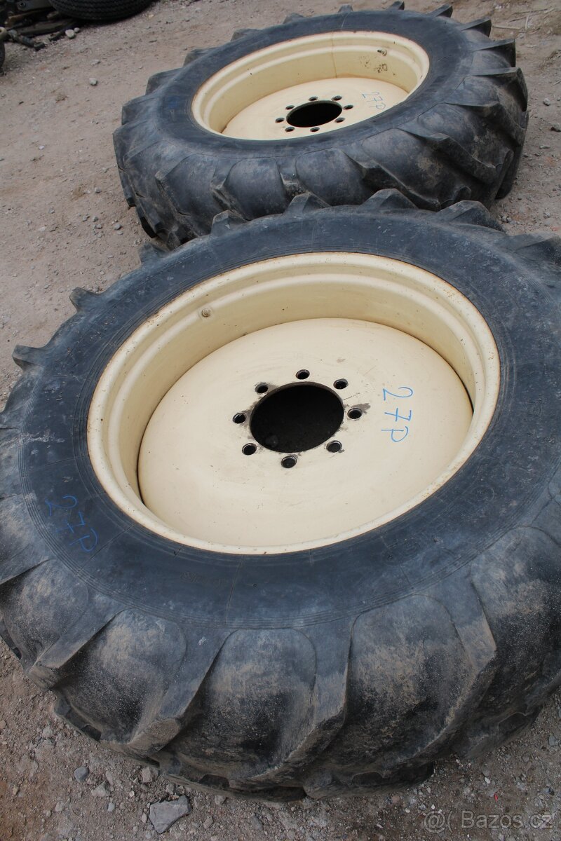 Zetor crystal zadní kola ráfky disky 18,4-34 12 pláten
