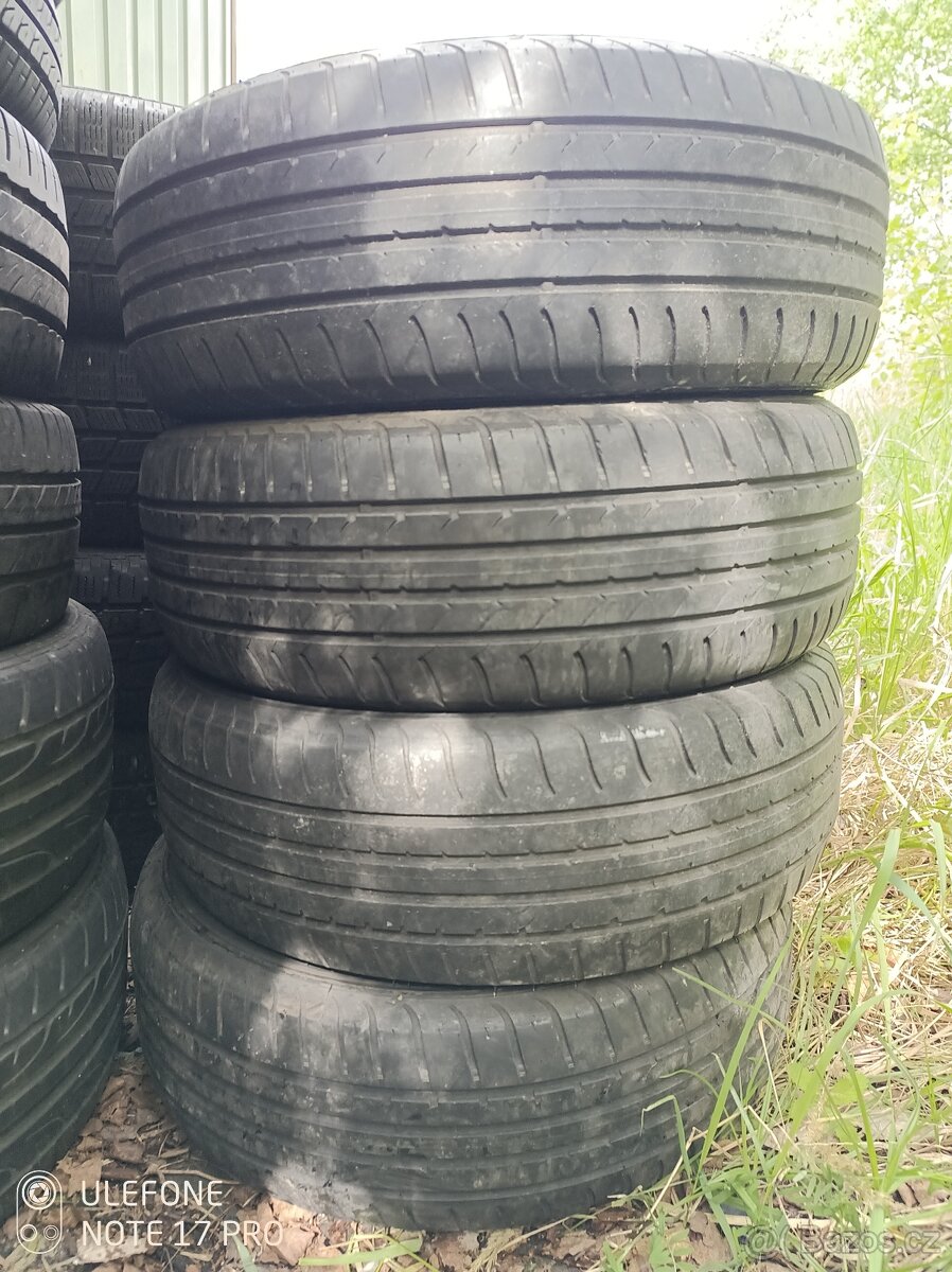 4ks letní 195/65 R15 91H Goodyear vz.4-4,5mm