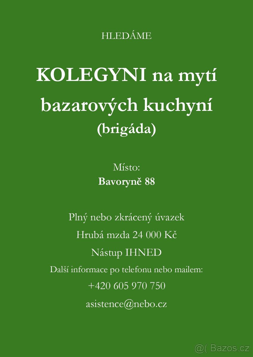 Čištění bazarových kuchyní