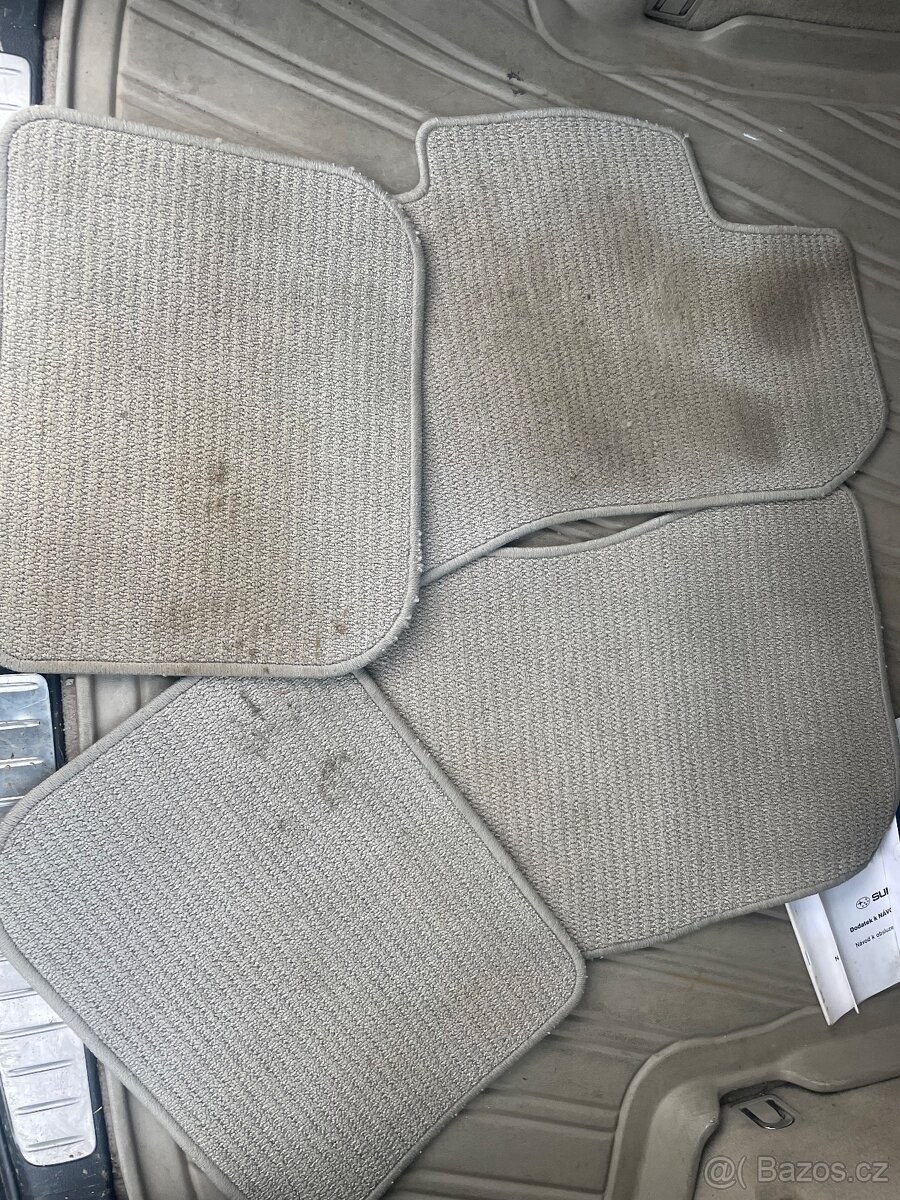 SUBARU Legacy & Outback BP 03-2009 Koberečky béžové bez loga