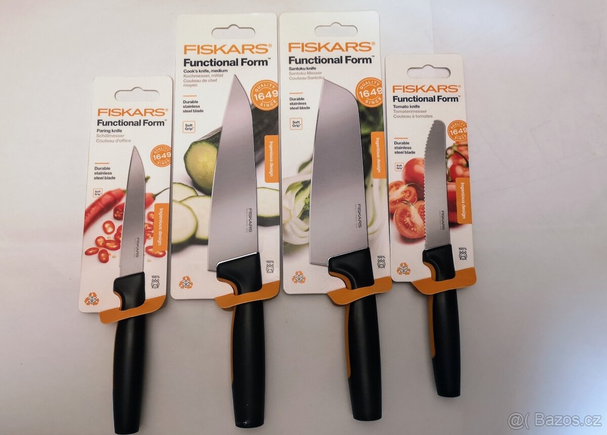 Sada 4 nožů Fiskars functional form