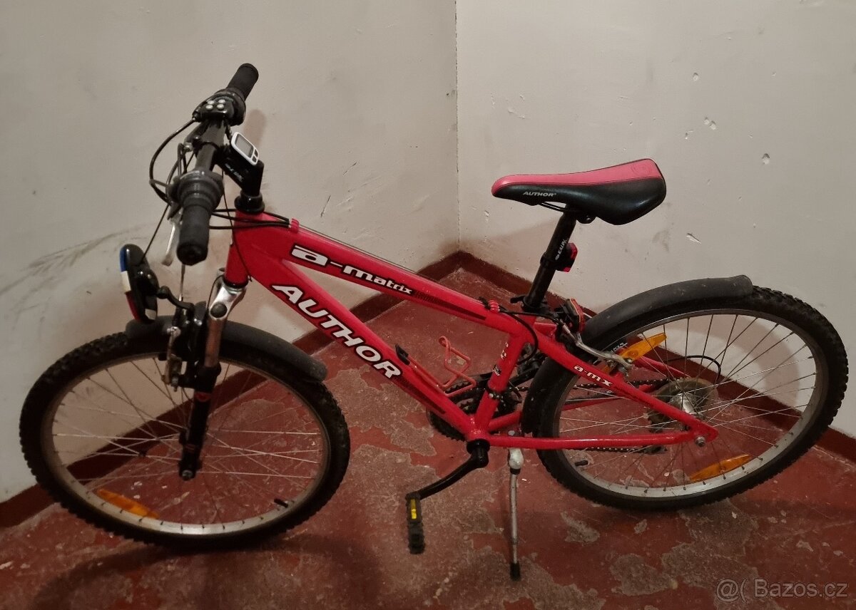Dětské horské kolo Author Matrix 24 - super stav
