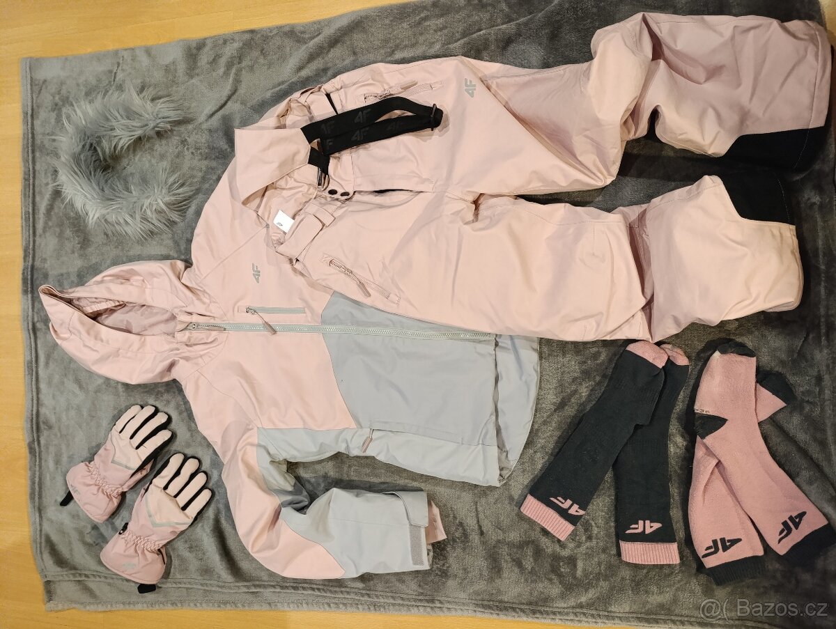 Zimní lyžařský komplet 4F vel.152