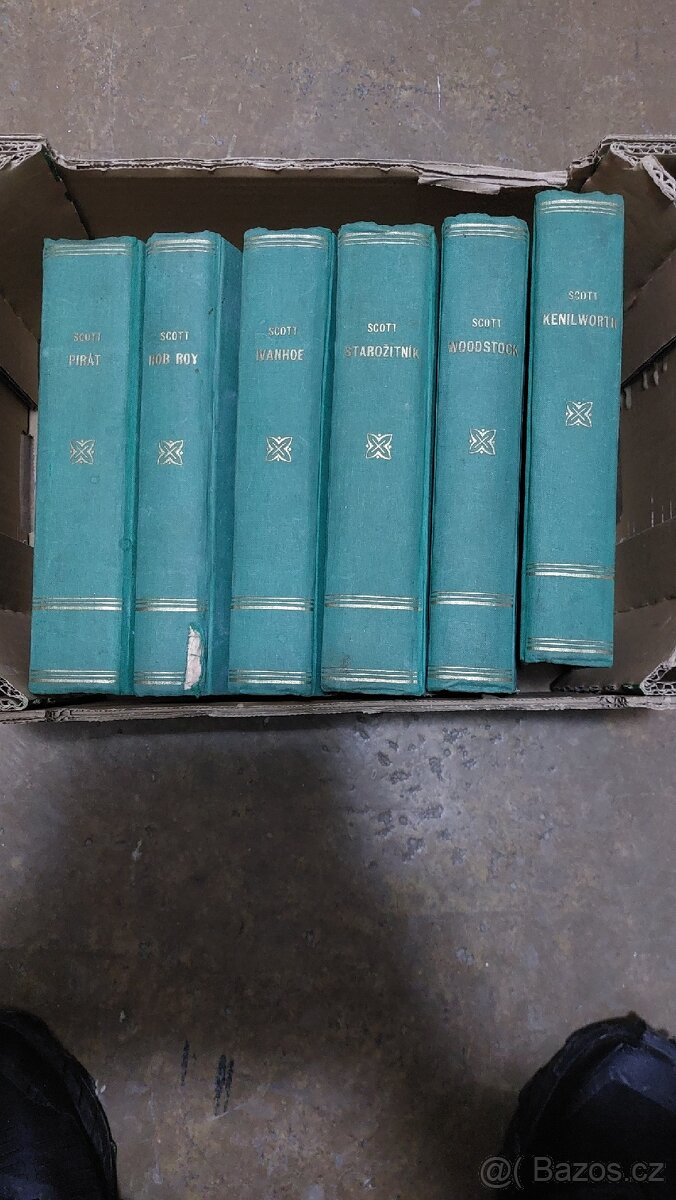 KNIHY J.R.VILÍMEK WALTER SCOTT