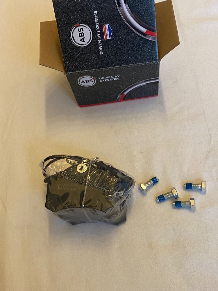 Brzdové destičky pro kotoučovou brzdu