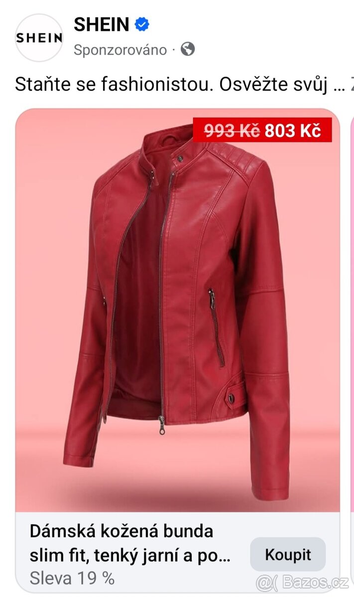 Jarní bunda S nová