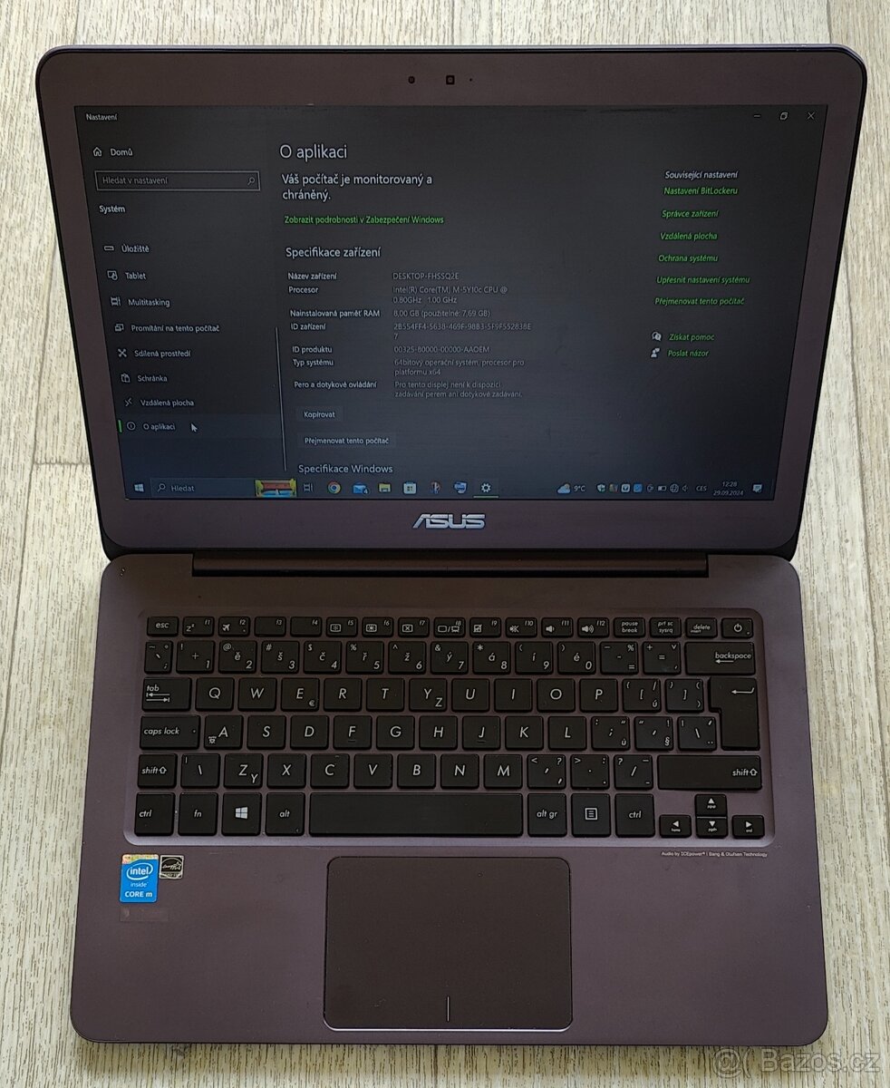 Asus UX305F, na náhradní díly