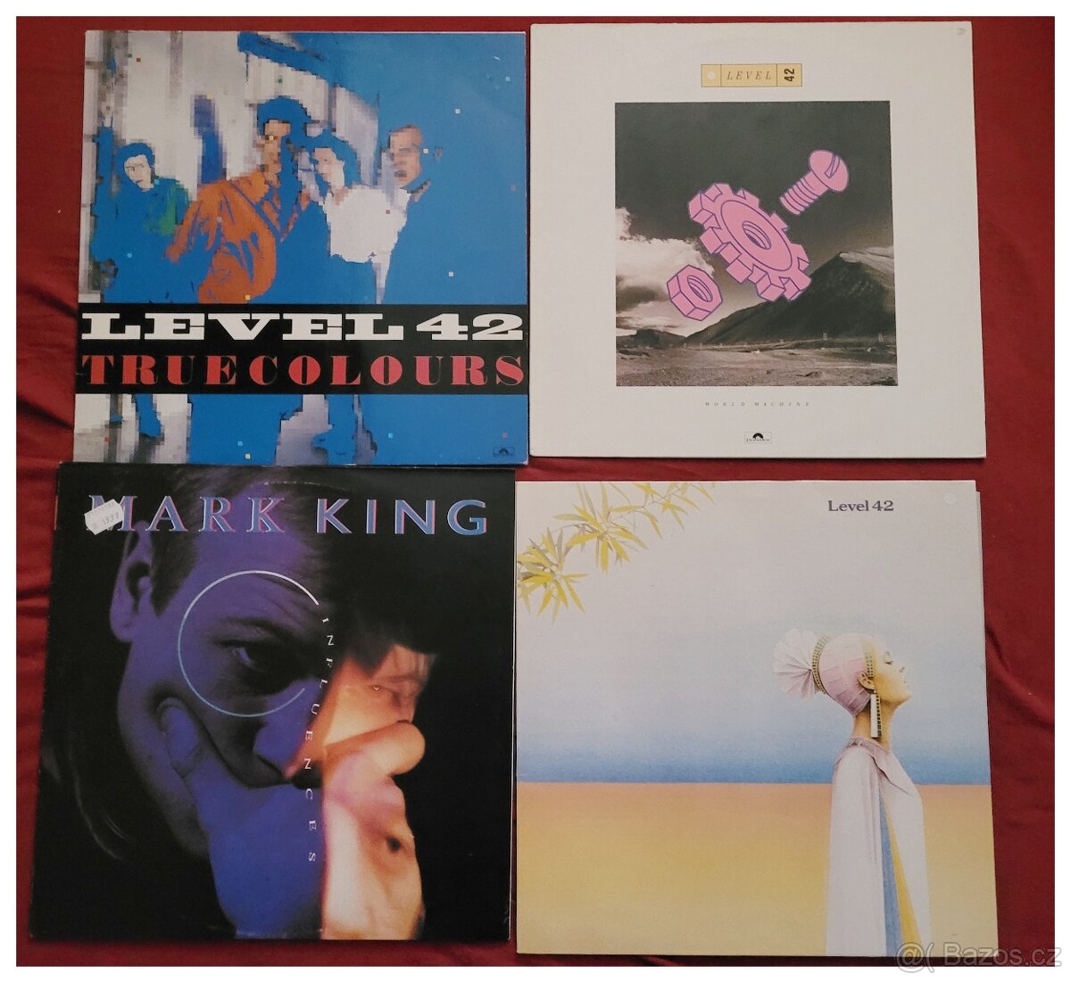 Prodám LP desky skupiny LEVEL 42 a MARK KING