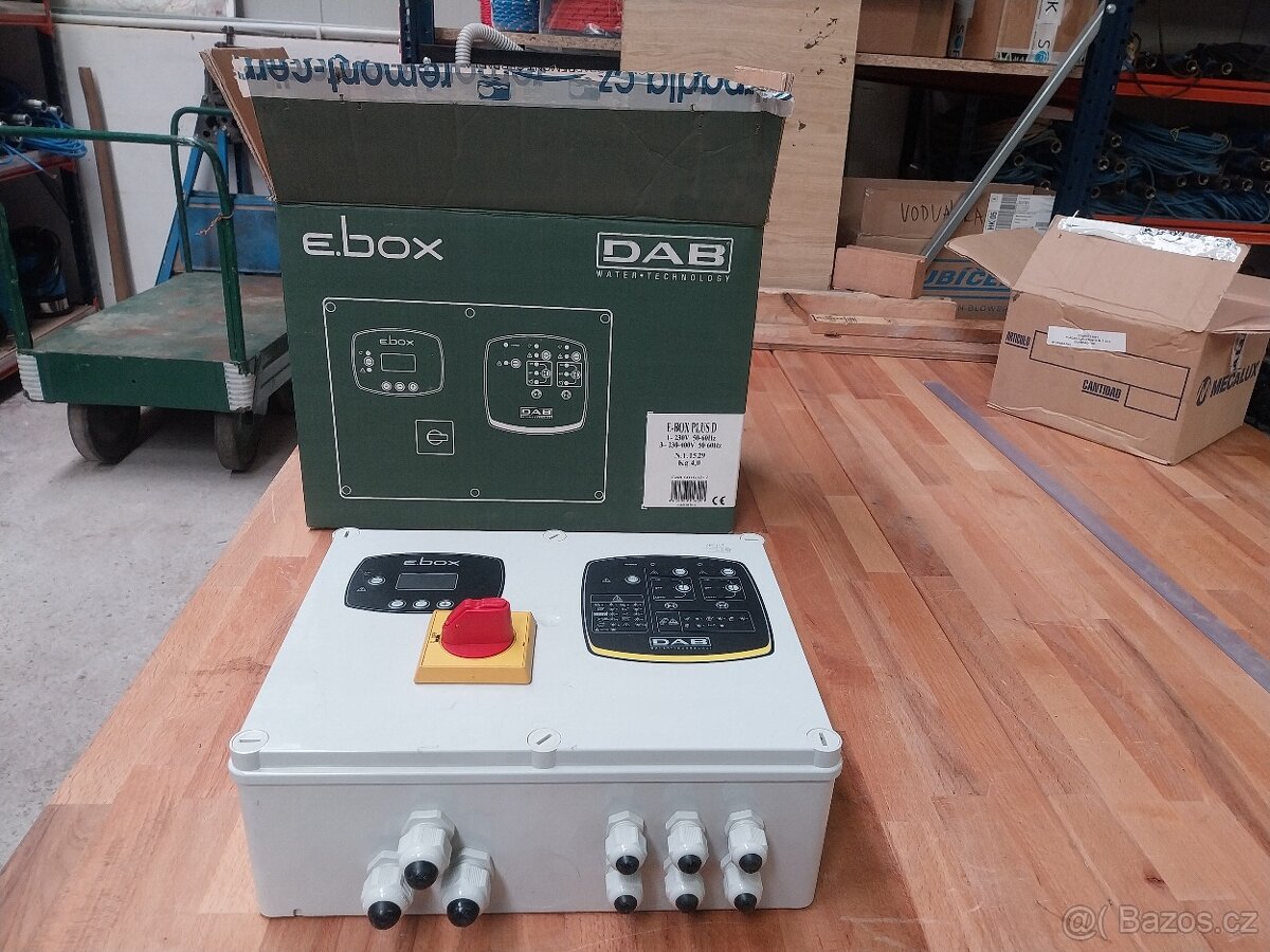 E-BOX PLUS D 230-400V/50-60 univerzální ovládací skříň
