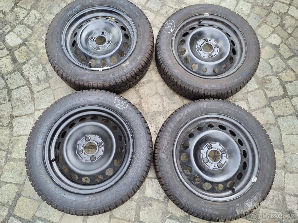 Zimni komplet SMART CLIO 4x100 165/65/15 185/60/15