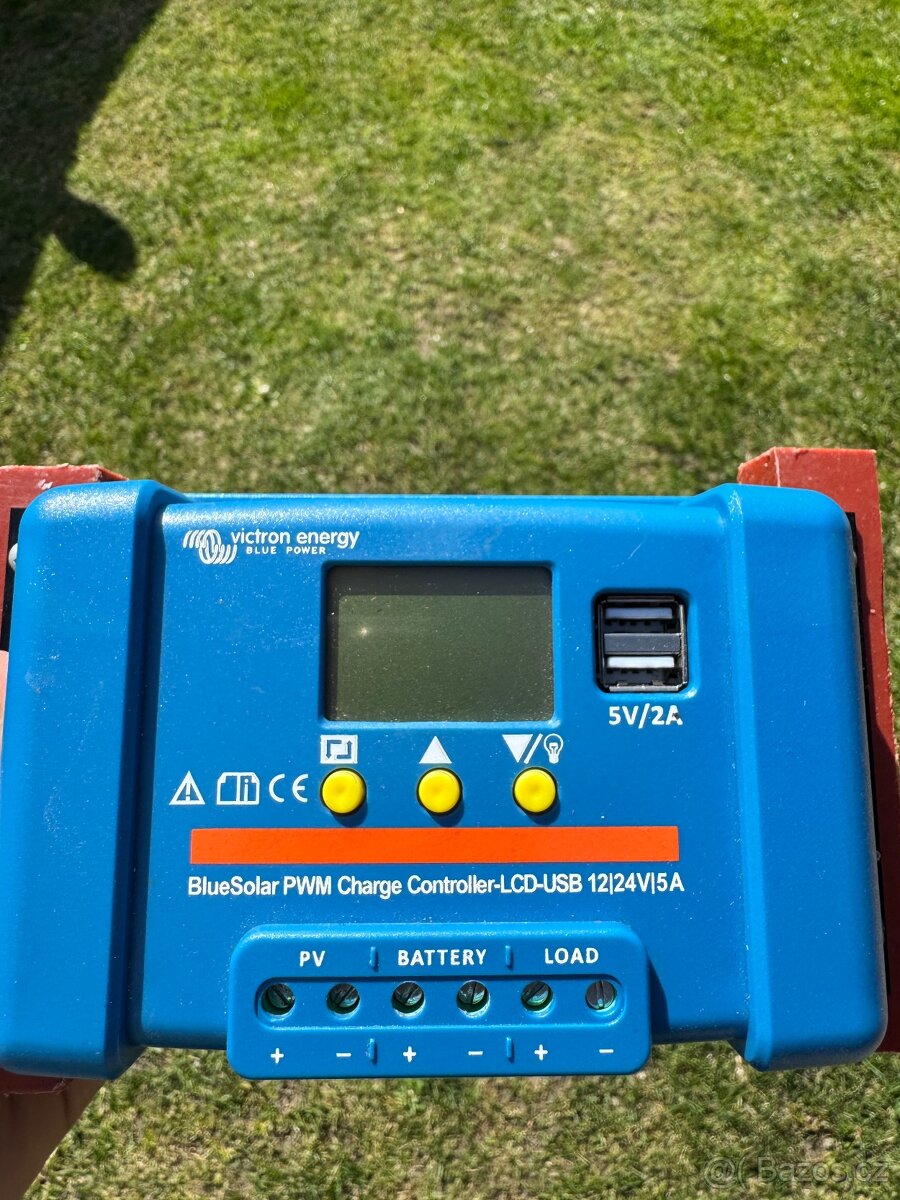 Regulátor Victron 5A a 10 A ZÁRUKA