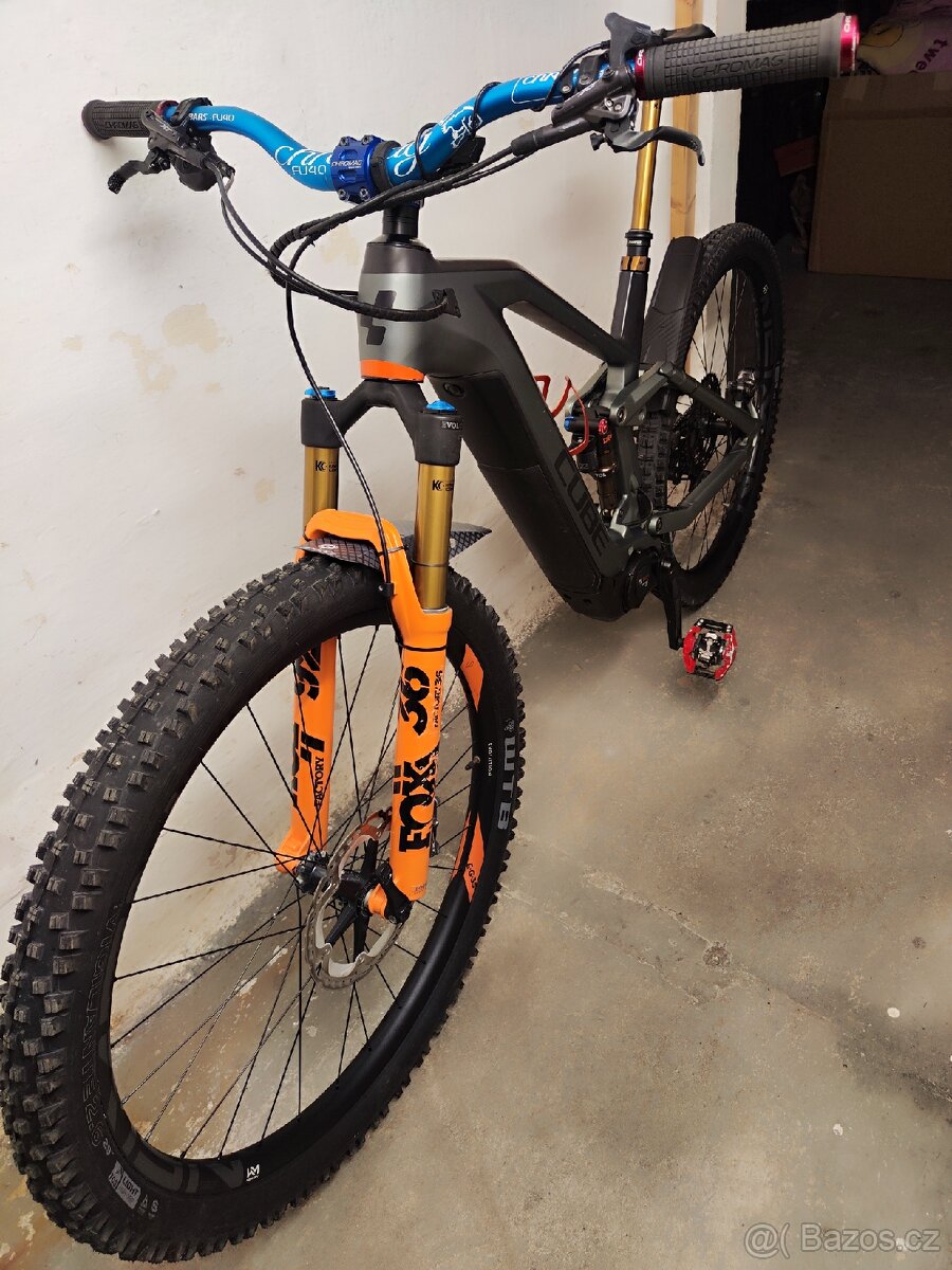Cube stereo 140 E-bike, elektrokolo, Shimano, Fox kashima