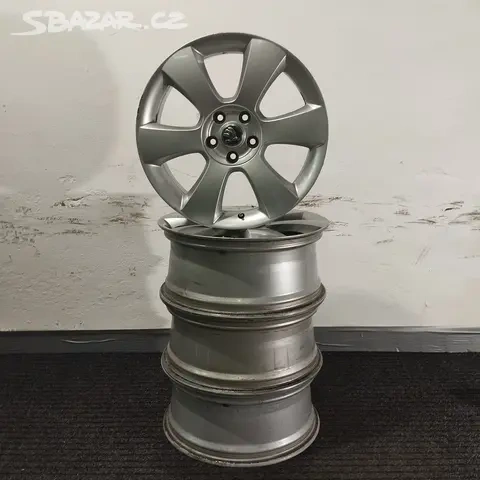Škoda R18" 5x112 ET46 7,5J Originální ALU disky