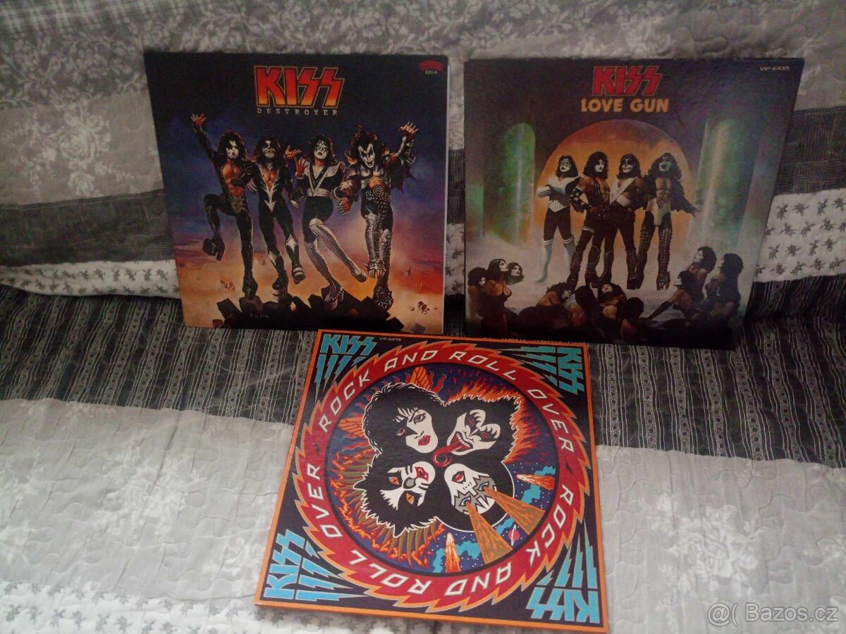 KISS - Vynily, LP, Gramofonové desky, NM stav