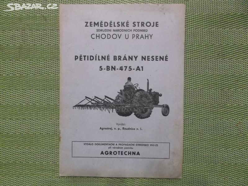 Pětidílné nesenébrány /pouze kopie/