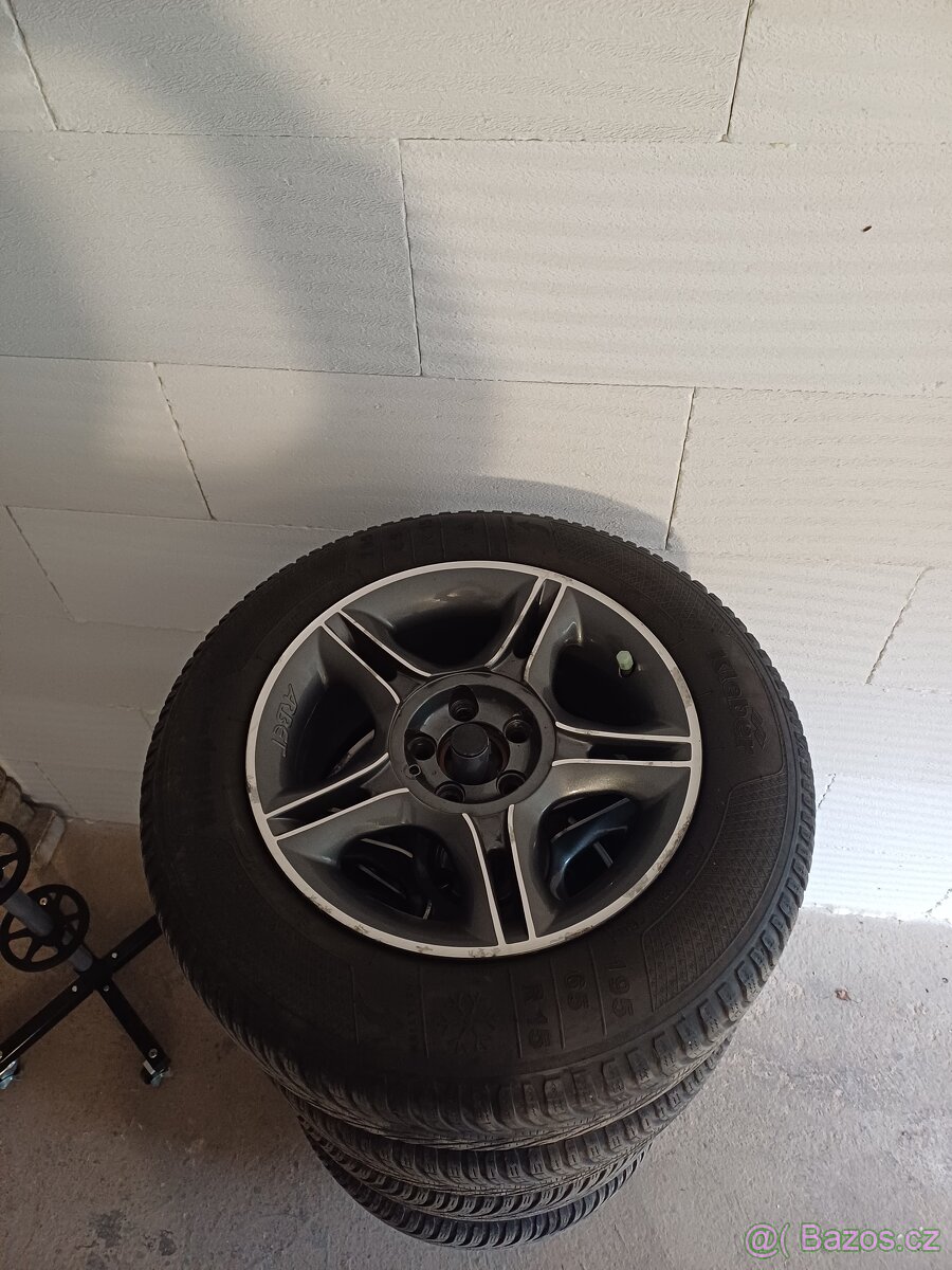 ALU KOLA ARBET 195/65R15 5X100 ET 38 ZIMNÍ