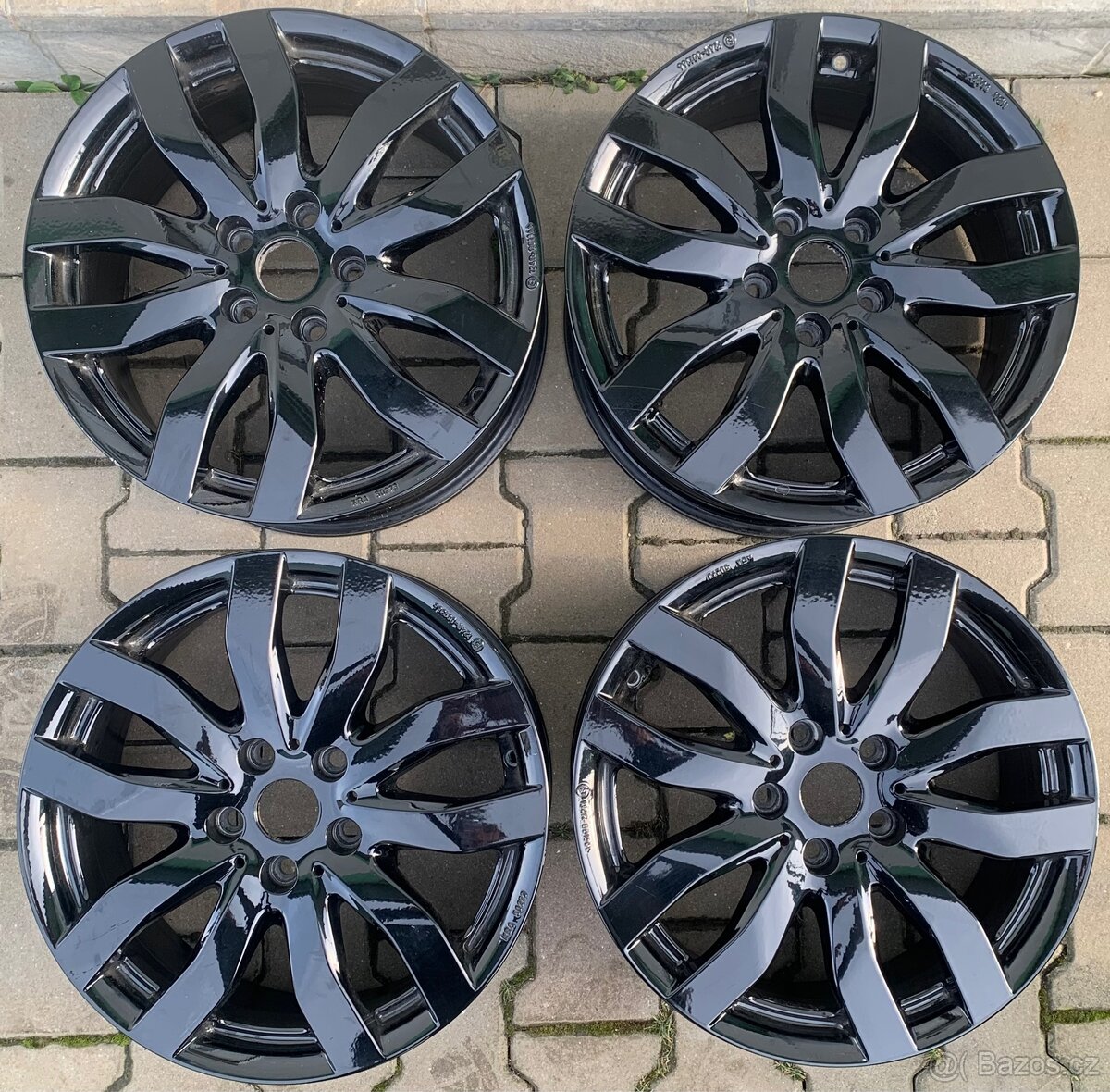 Alu disky CMS, 5x112, R17, černé